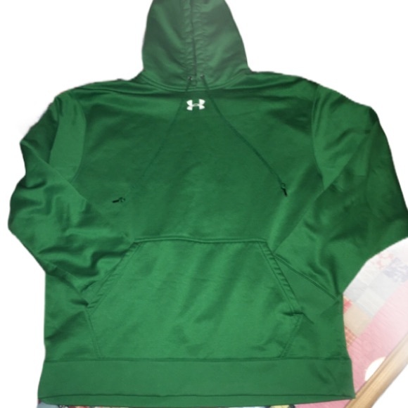 Under Armour Other - 🔥UNDER ARMOUR Green Pullover Hoodie size XL NWOT